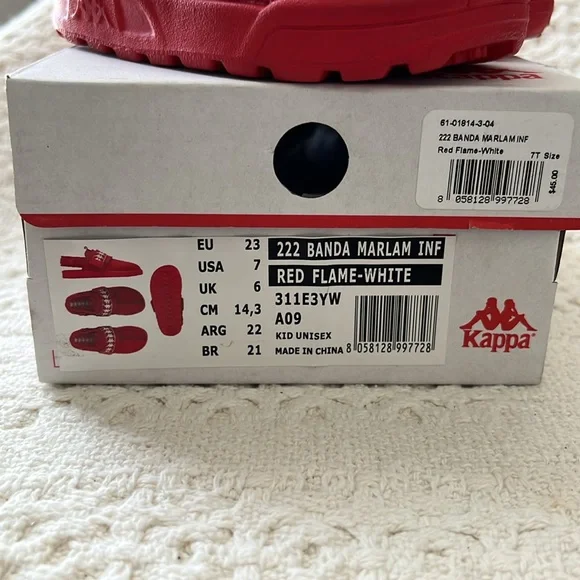 Kappa Banda Marlam INF size 7 - Picture 4 of 12